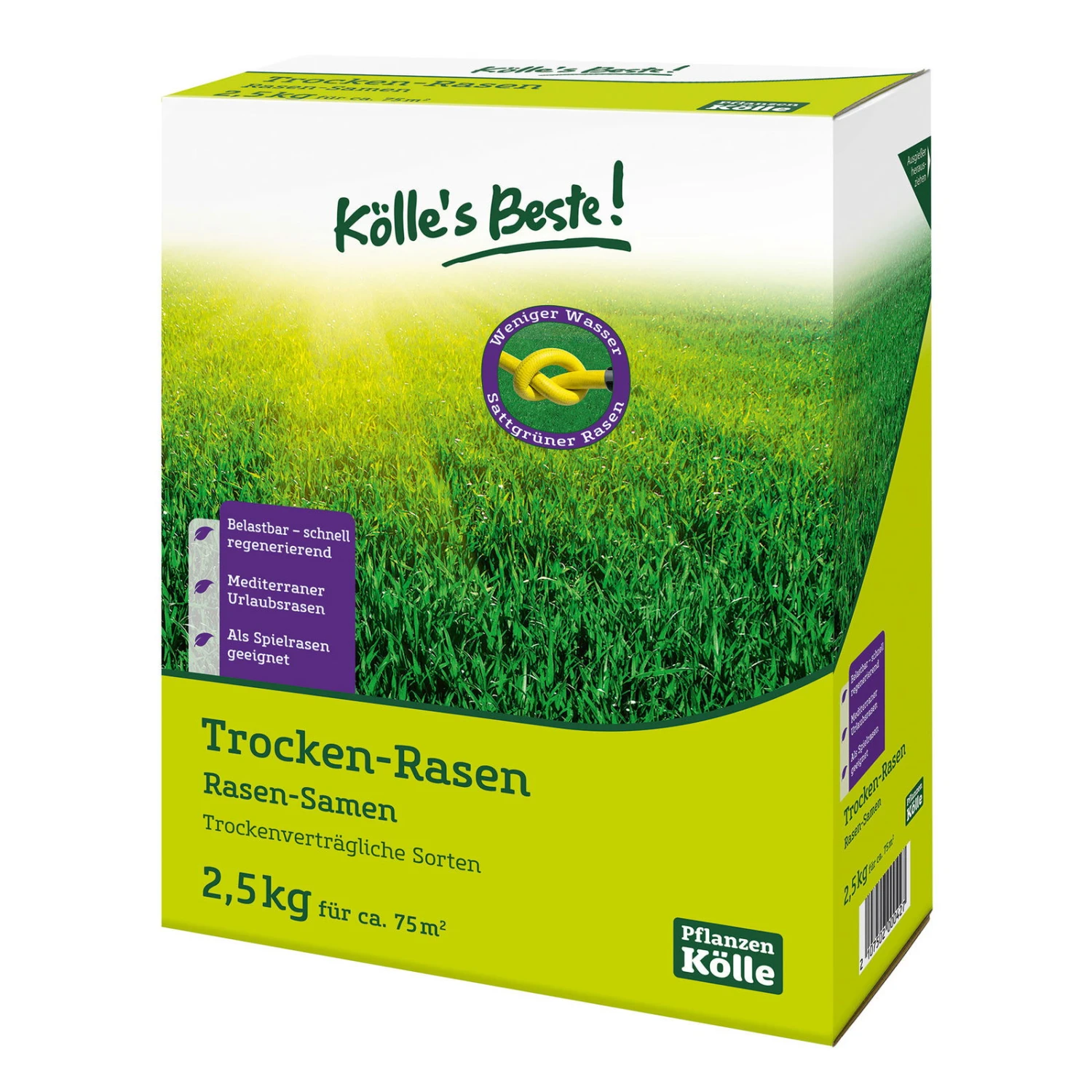 Kölle's Beste Trockenrasen, 2,5 Kg 1 Kölle's Beste Trockenrasen, 2,5 Kg
